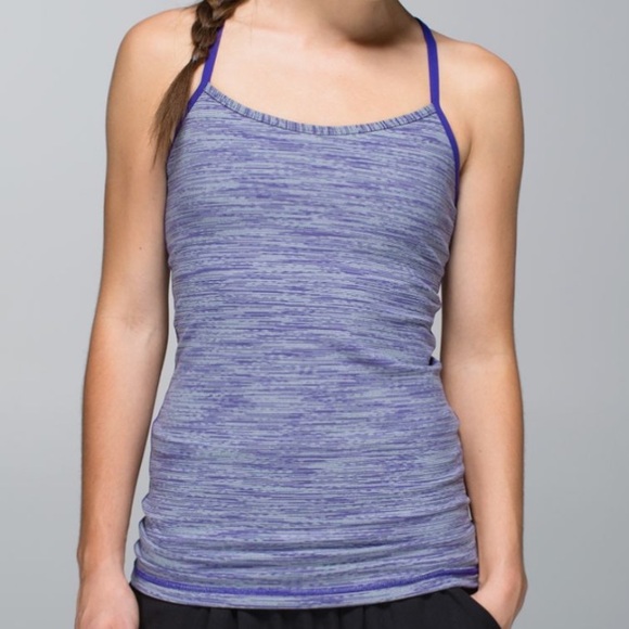 Lululemon Racerback Tank Top Size 8 - Power Y Space Dye - Picture 8 of 10